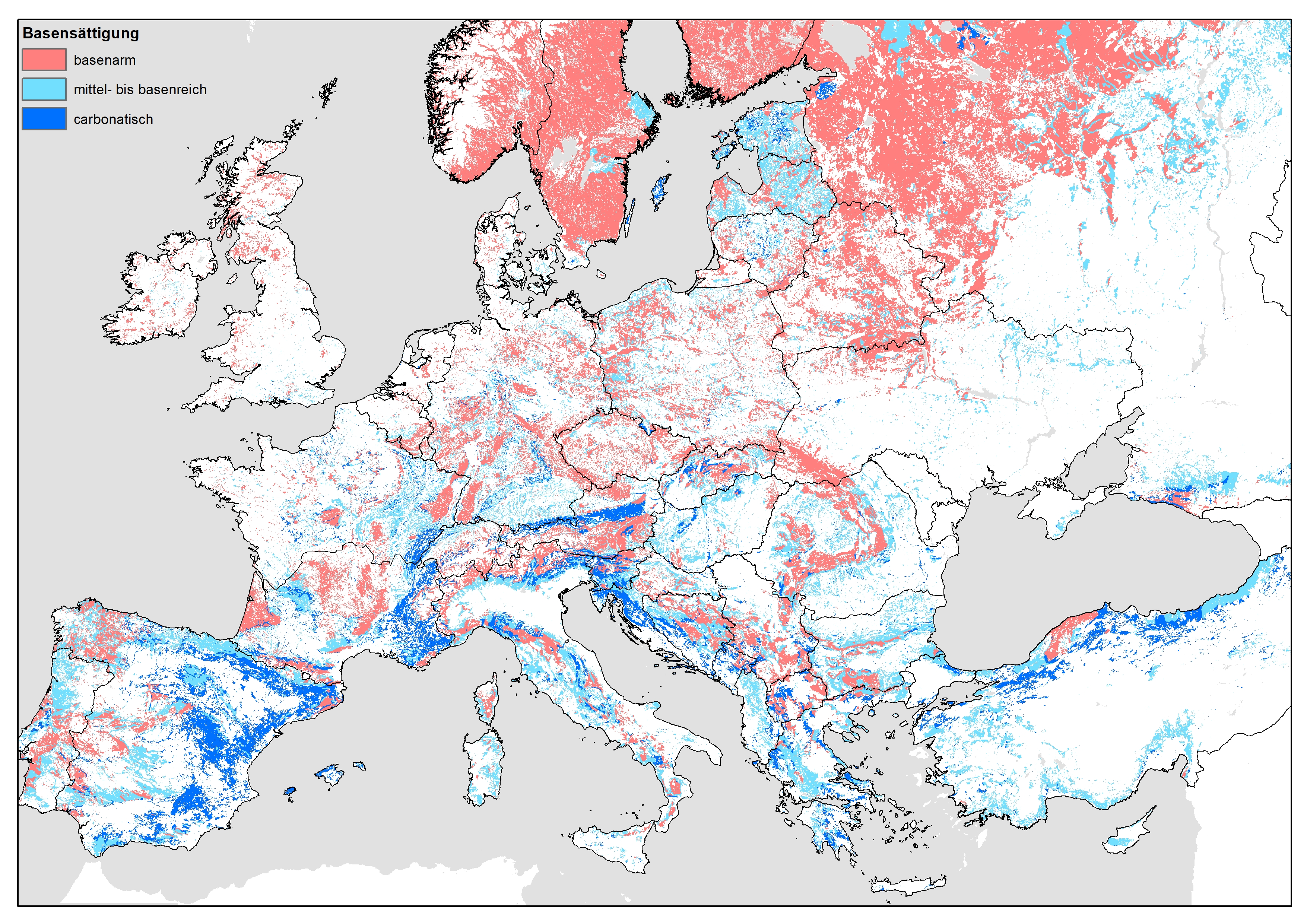 Geoökologische Gliederung Mittel- und Südeuropas zurstandortsgerechten Herkunftswahl nichtheimischer Provenienzen(GeoProv)